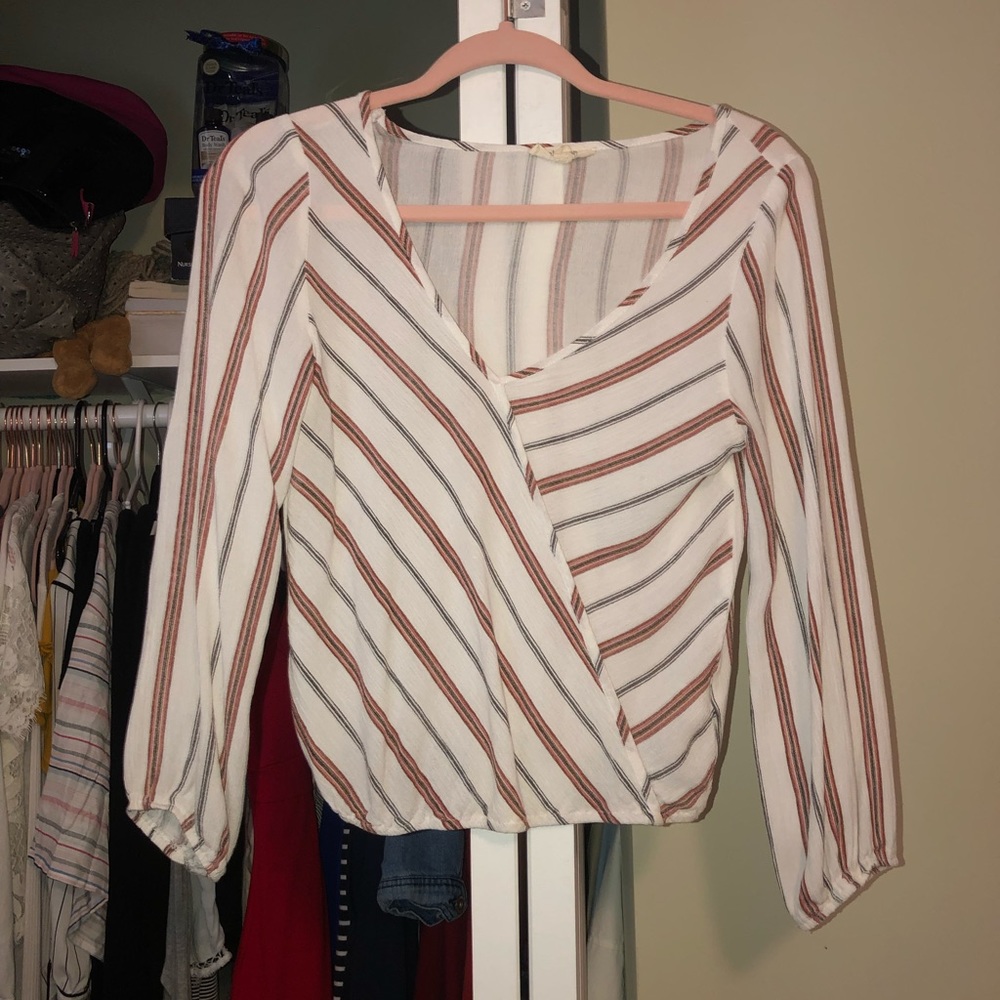 Long sleeve blouse